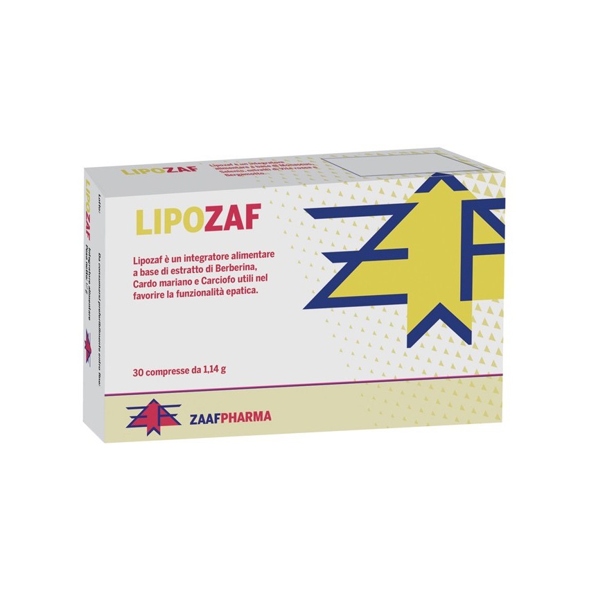 ZAAF PHARMA & C. Sas LIPOZAF 30 COMPRESSE