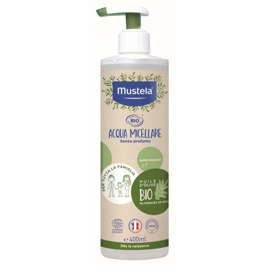 Mustela Mustela Acqua Micellare Bio da 400 ml