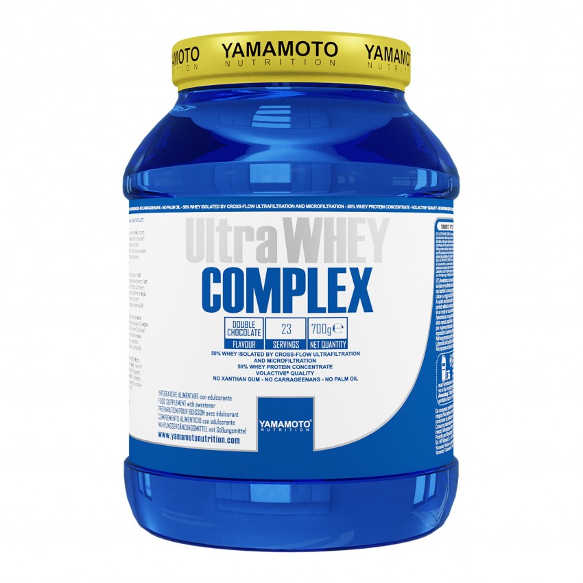 Yamamoto Nutrition YAMAMOTO NUTRITION Ultra Whey COMPLEX Volactive 700 grammi gusto doppio cioccolato