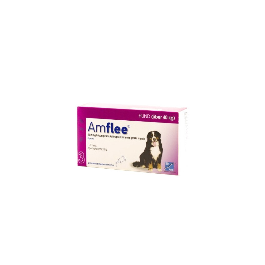 KRKA FARMACEUTICI MILANO Srl AMFLEE SPOT ON 3 PIPette per cani da 40-60KG