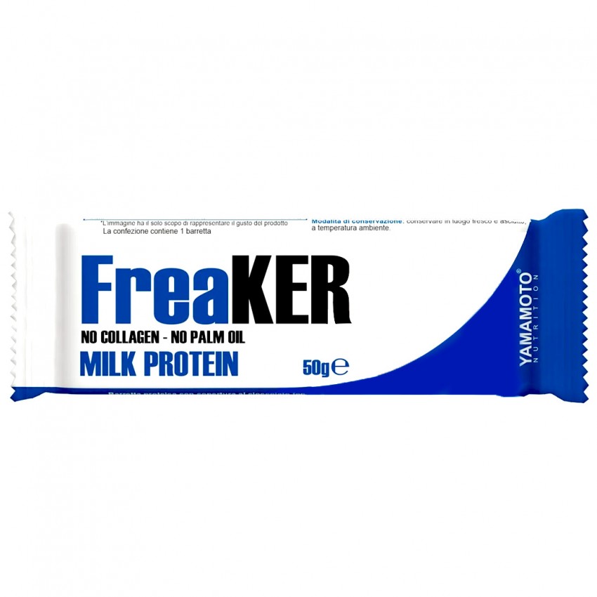 Yamamoto Nutrition YAMAMOTO NUTRITION FreaKER barretta da 50 grammi gusto cocco con copertura di cioccolato al latte