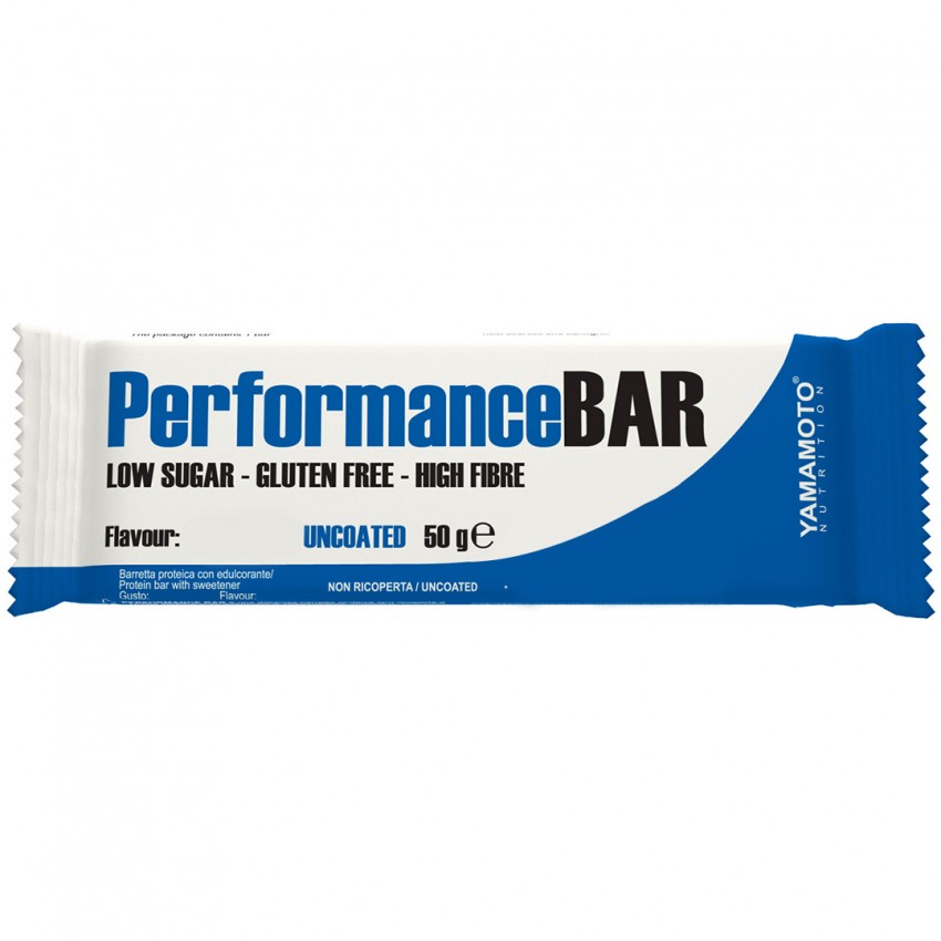 Yamamoto Nutrition YAMAMOTO NUTRITION PerformanceBAR 1 barretta da 50 grammi gusto mandorla non ricoperta