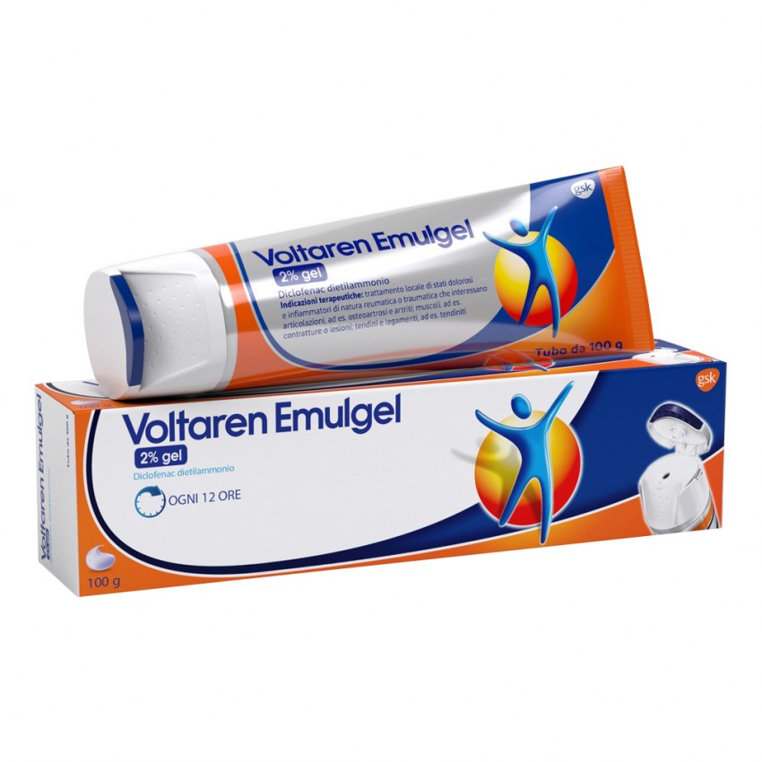 NOVARTIS FARMA SpA VOLTAREN EMULGEL 2% 100 g