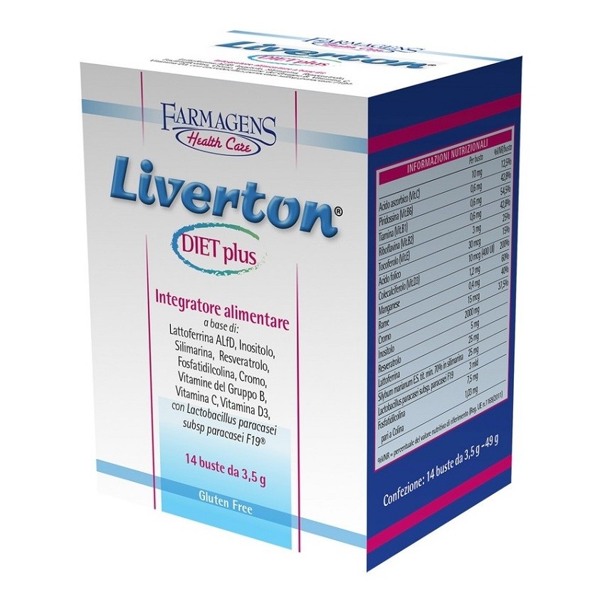 Farmagens Health Care Liverton Diet Plus 14bust