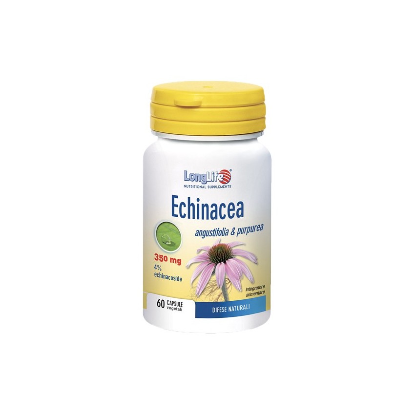 Long Life Longlife Echinacea 60cps Veg