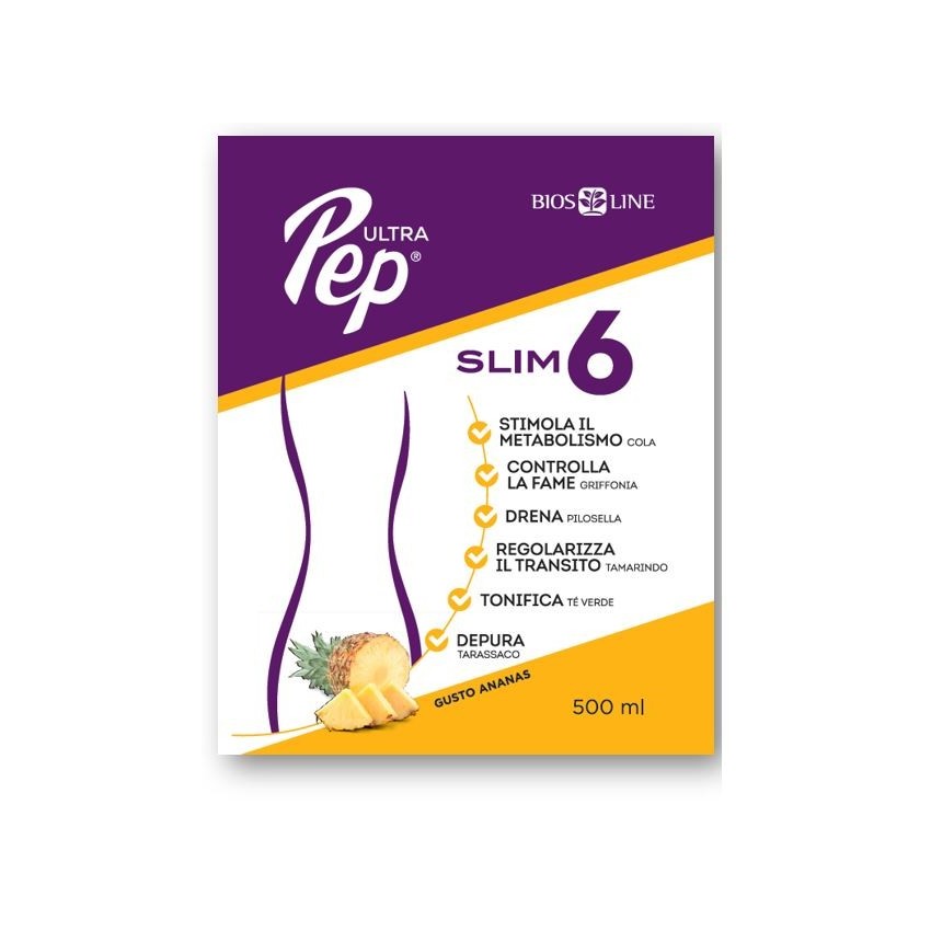 Ultra Pep Ultra Pep Slim 6 Ananas 500ml