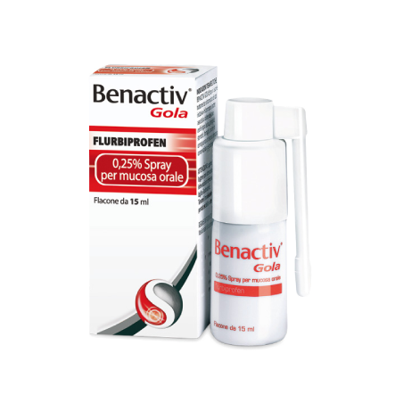 Benactiv Benactiv Gola*spray 15ml 0,25%