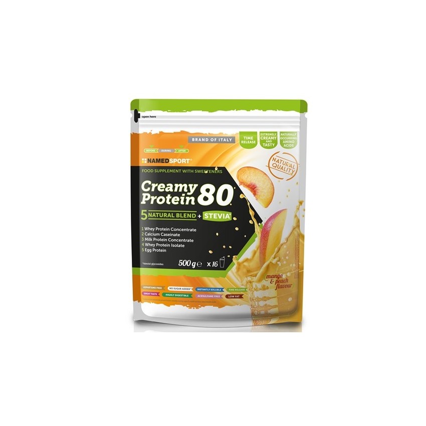 Named Creamy Protein Mango Peach500g