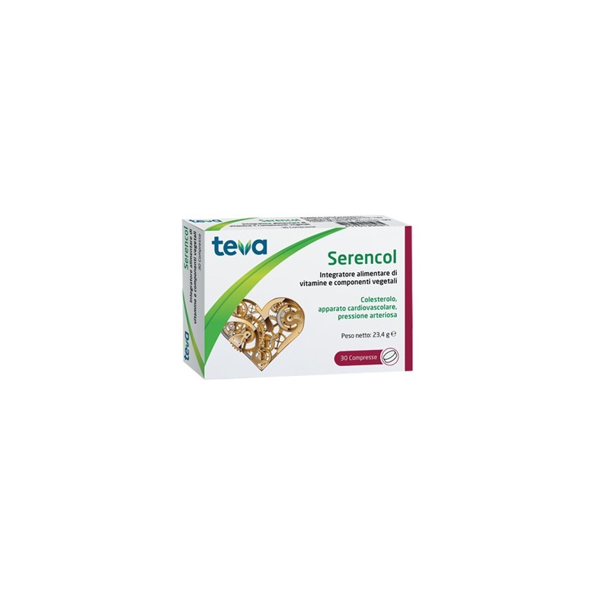 Teva Serencol Plus Teva 30 compresse-2,24 mg monocolina