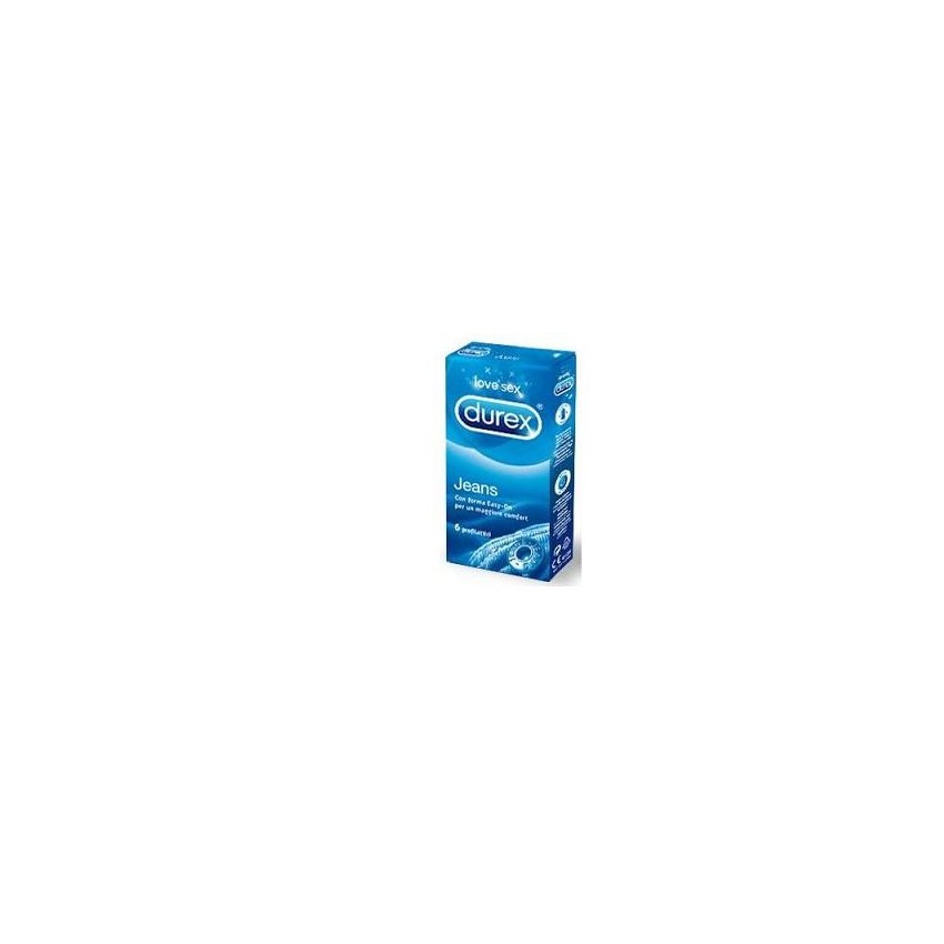 Durex Durex Jeans Easyon 6pz