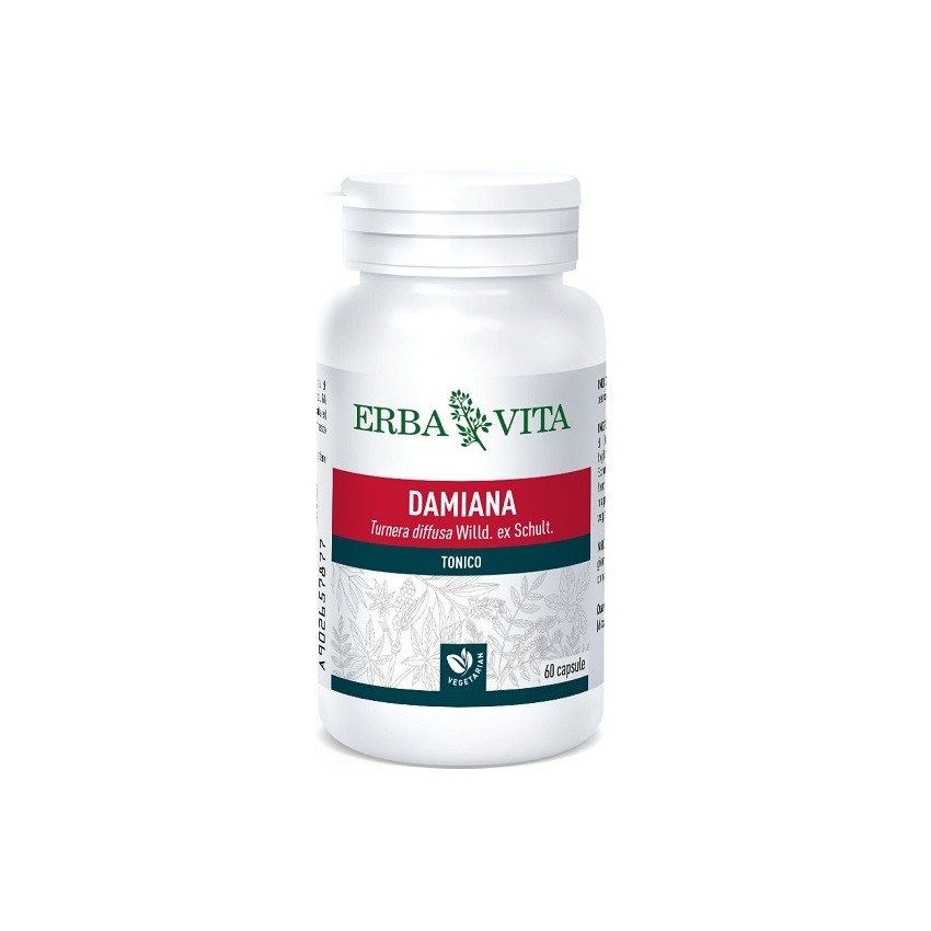 Erba Vita Damiana 60cps 400mg