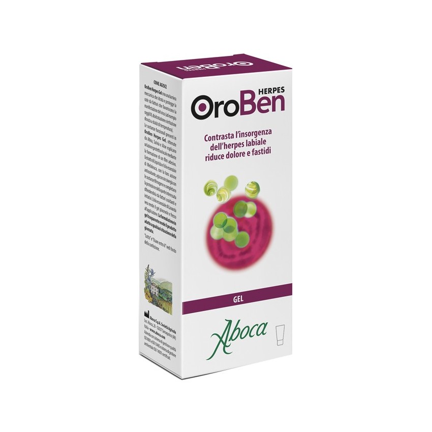 Aboca Aboca Oroben Herpes Gel 8ml