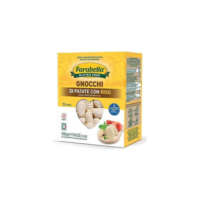 Farabella Farabella Gnocchi Pat Riso500g