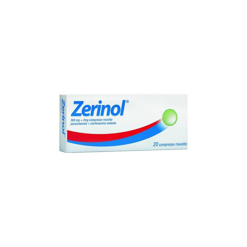 Zerinol Zerinol*20cpr Riv 300mg+2mg