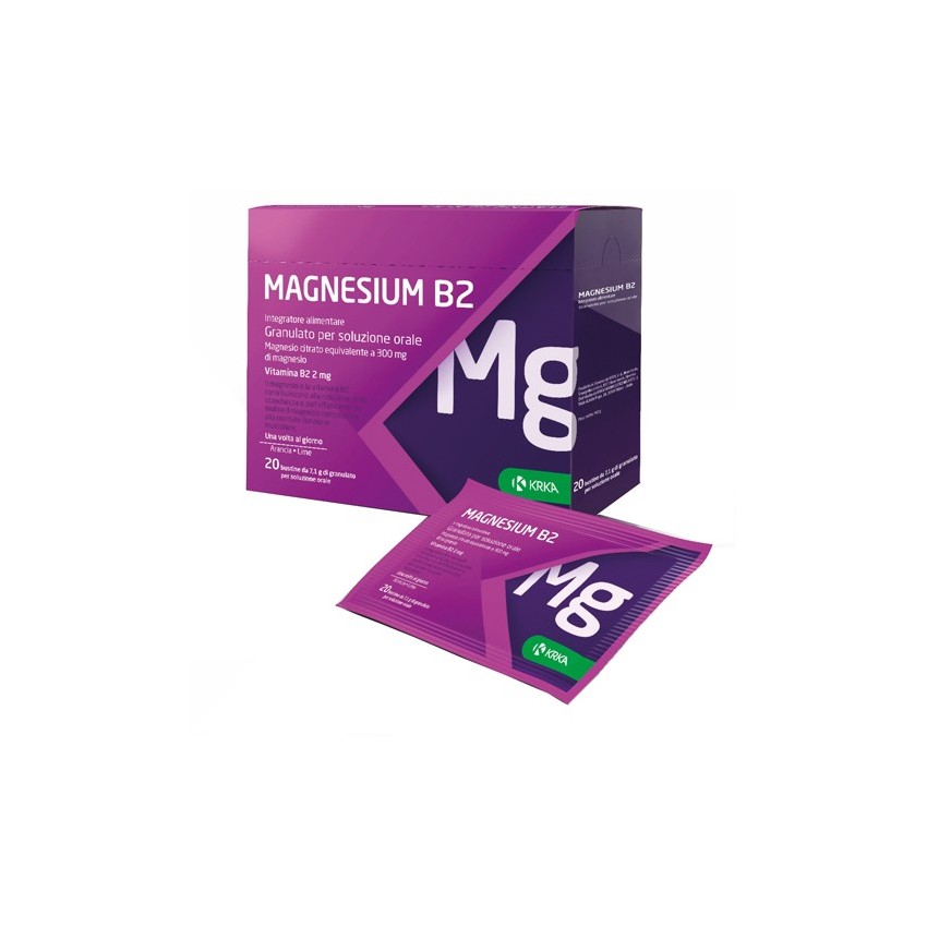 Krka Farmaceutici Magnesium B2 300/2mg 20bust