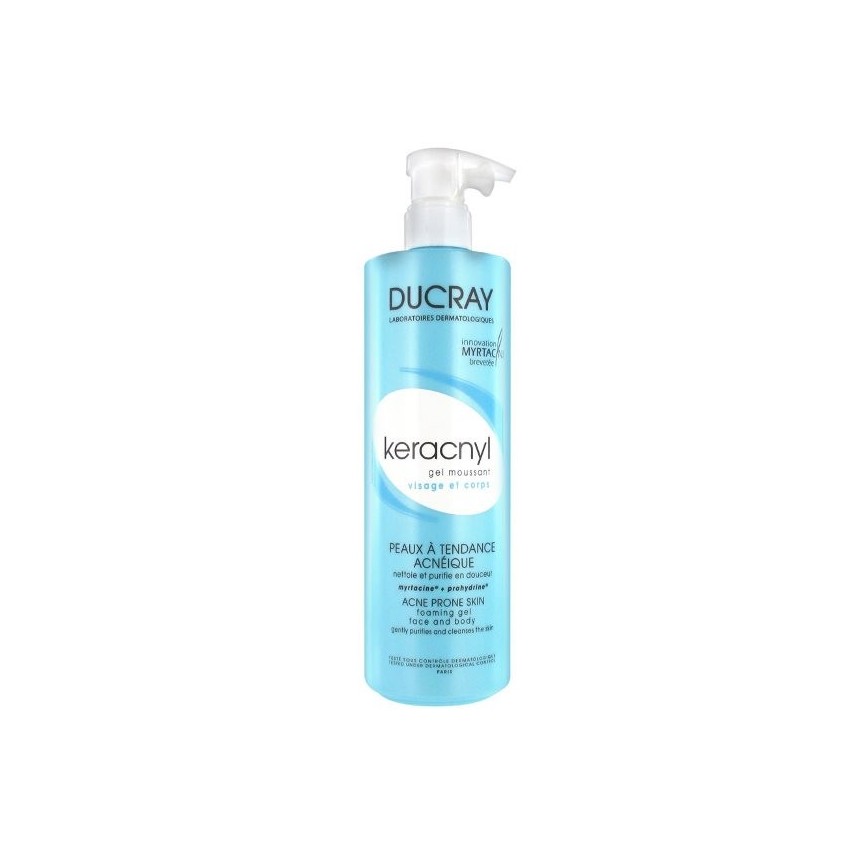 Ducray Keracnyl Gel Det 400ml Ducray