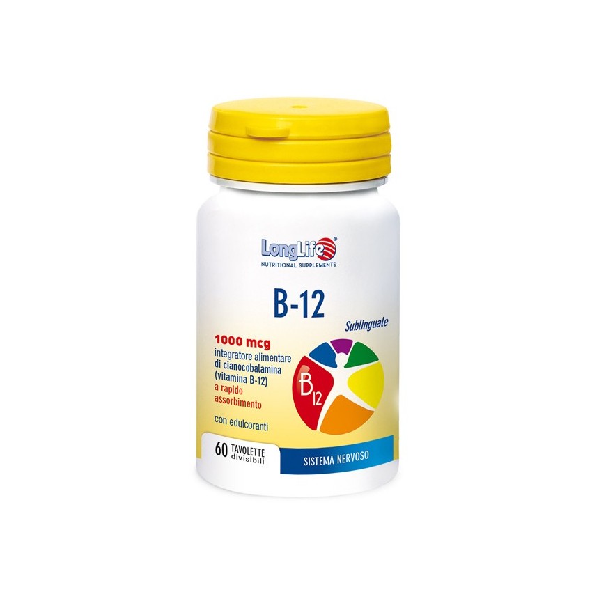  Longlife B12 1000mcg 60tav