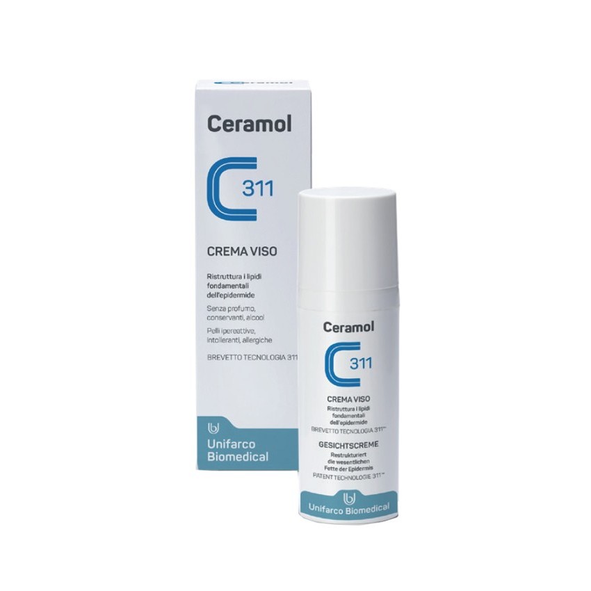 Unifarco Ceramol Crema Viso 50ml