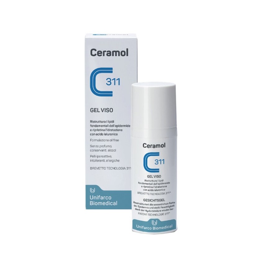 Unifarco Ceramol Gel Viso 50ml