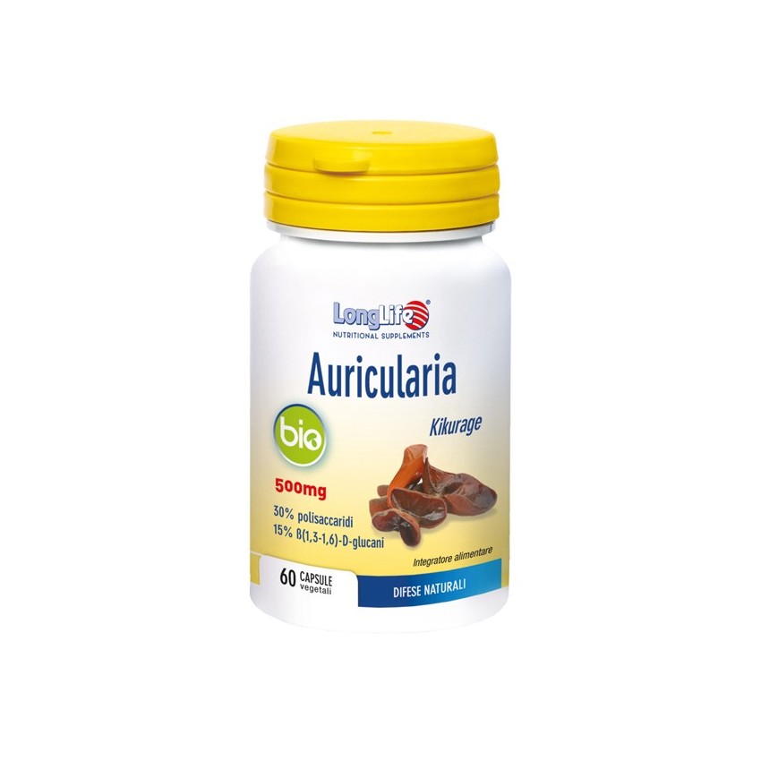 Long Life Longlife Auricularia Bio 60cps