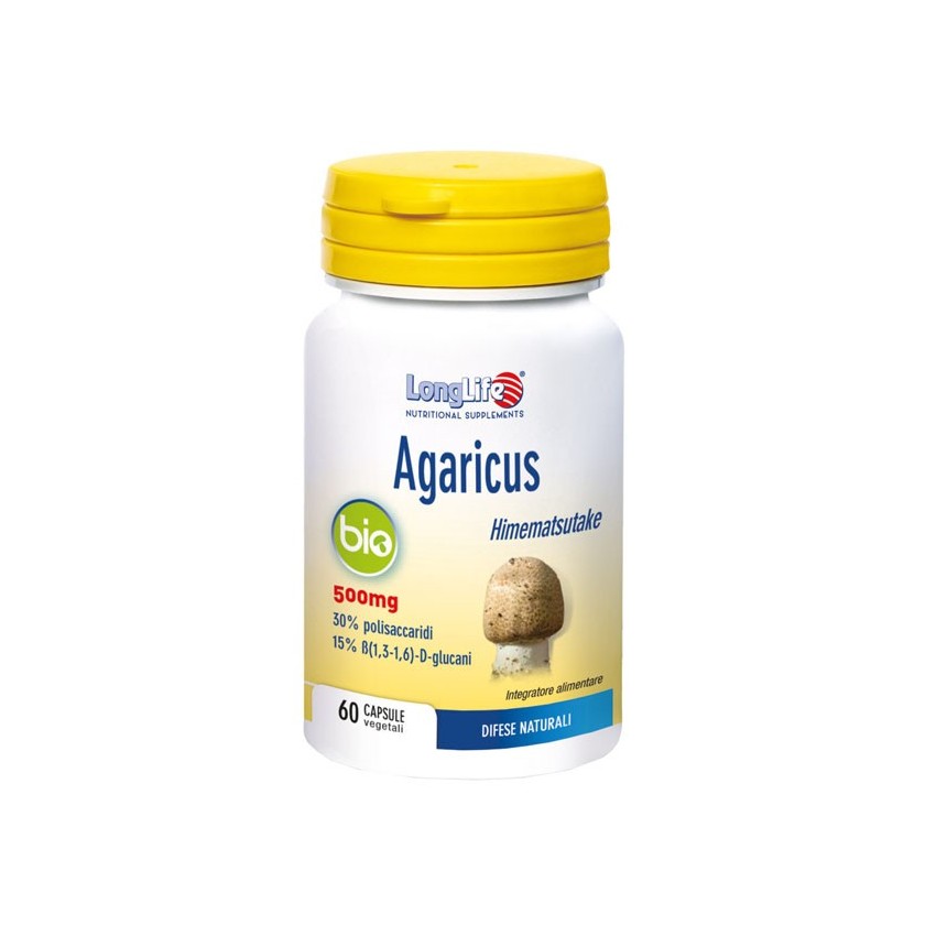 Long Life Longlife Agaricus Bio 60cps