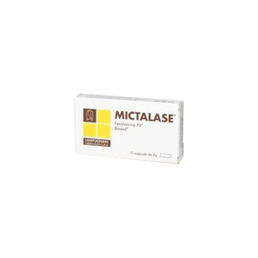  Mictalase 10supposte 2g