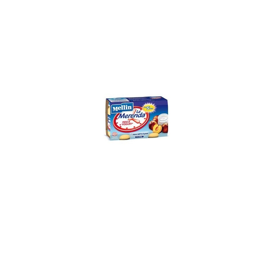 Mellin Mellin Mer Yogurt Pesca 2x120g