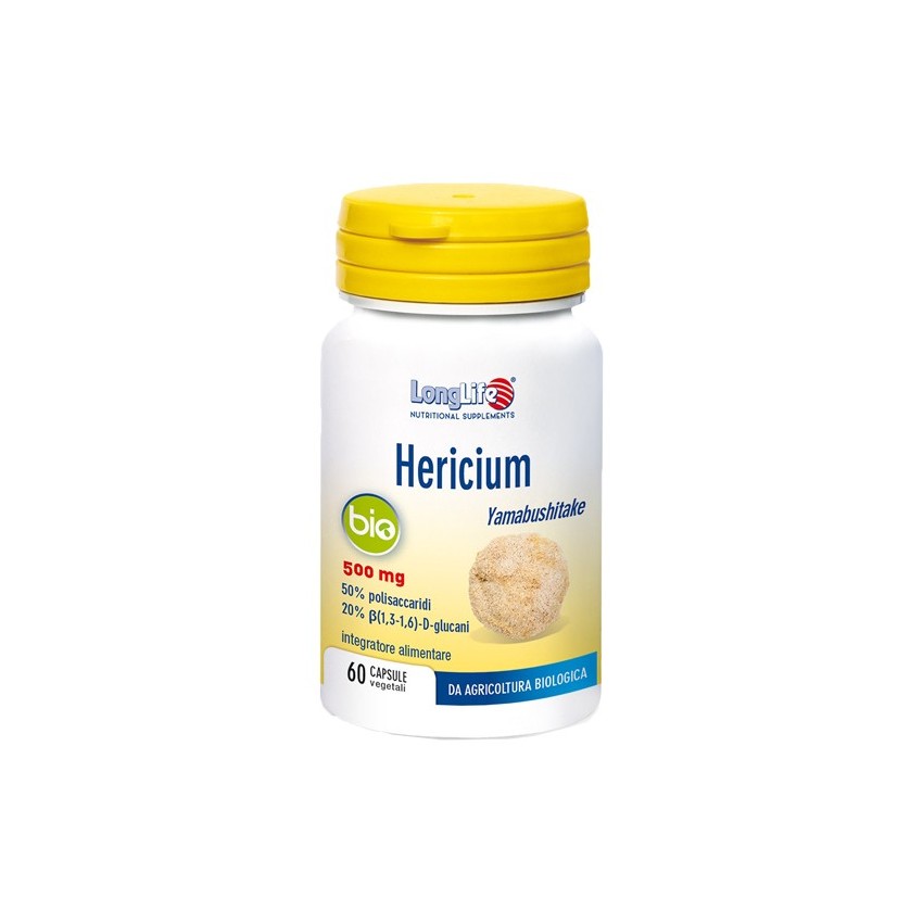 Long Life Longlife Hericium Bio 60cps