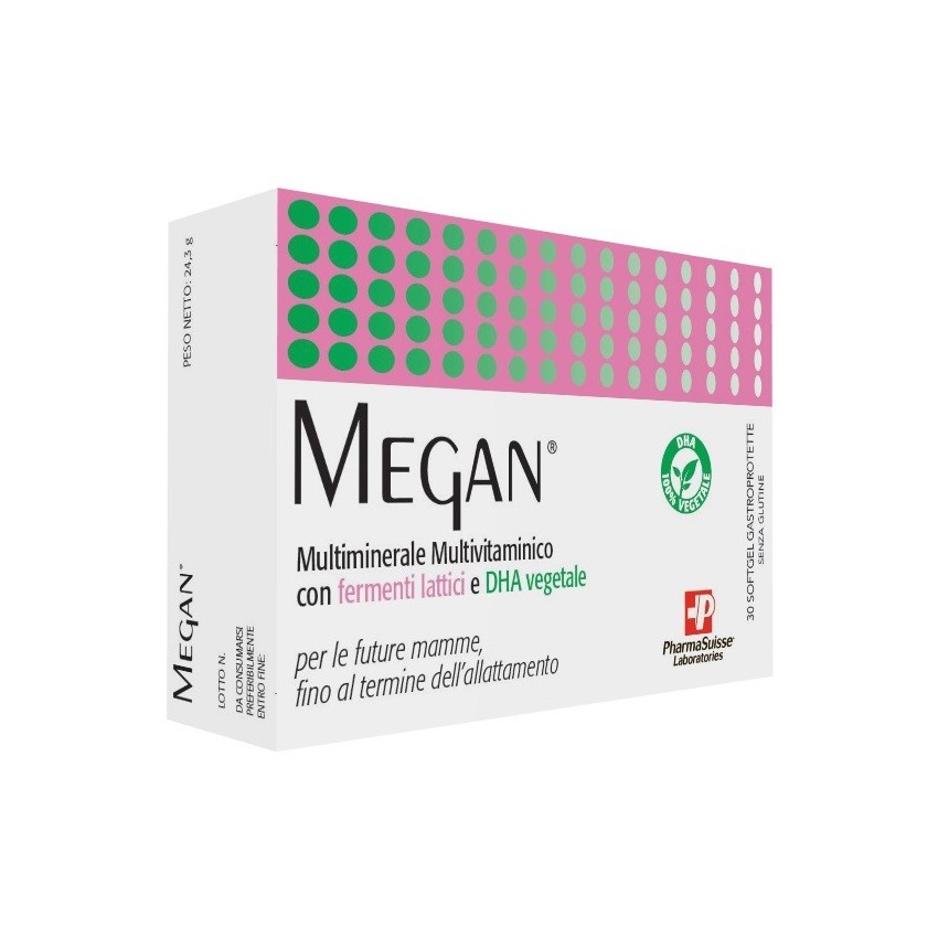 Pharmasuisse Laboratories Megan 30softgel