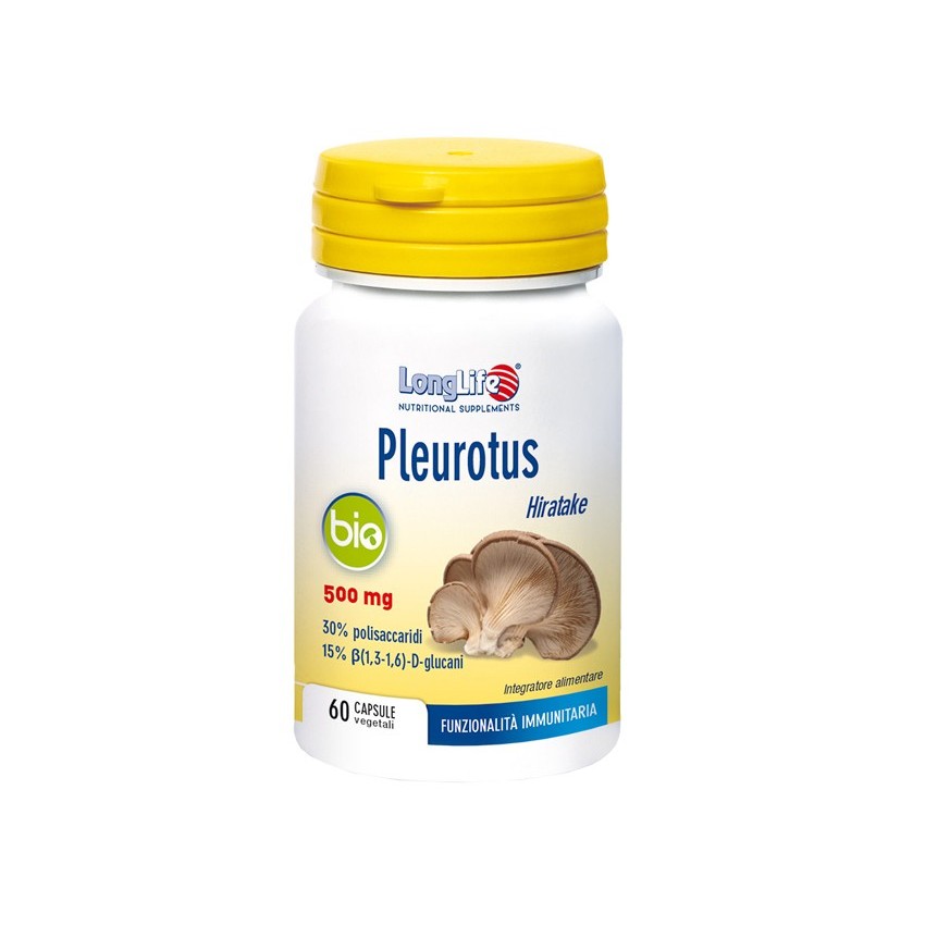 Long Life Longlife Pleurotus Bio 60cps