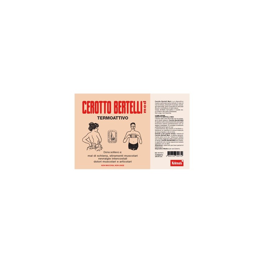 Dr Bertelli Bertelli Cerotto Medicato Grande