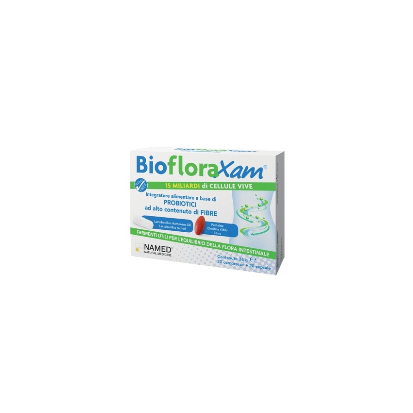 Named Biofloraxam 20cpr+20cps