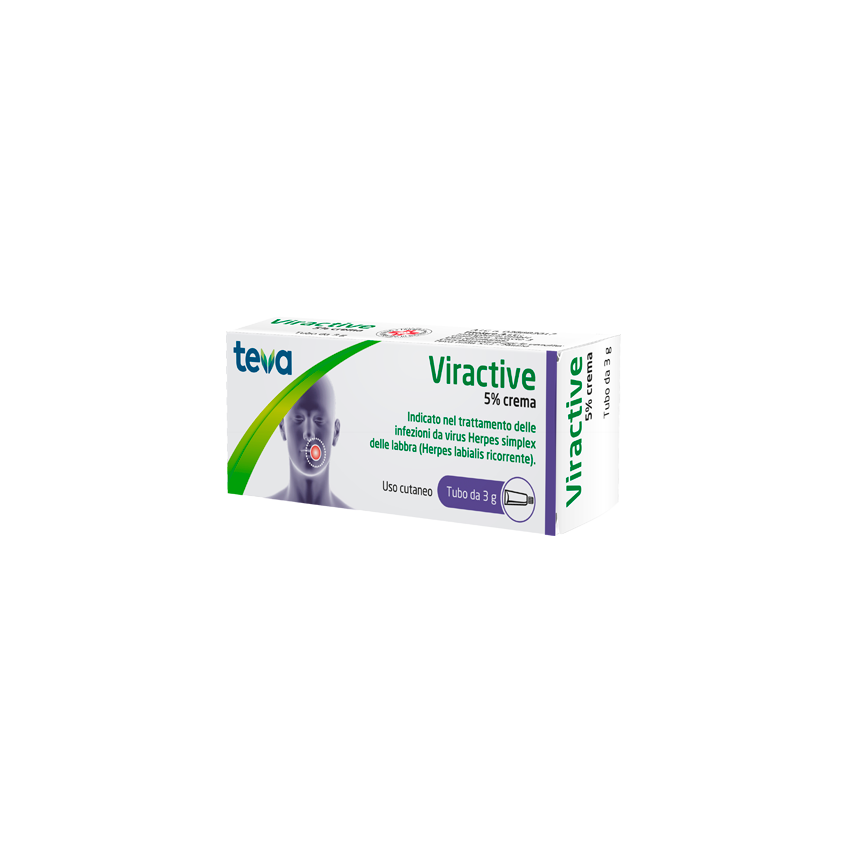 Ratiopharm Viractive*crema 3g 5%