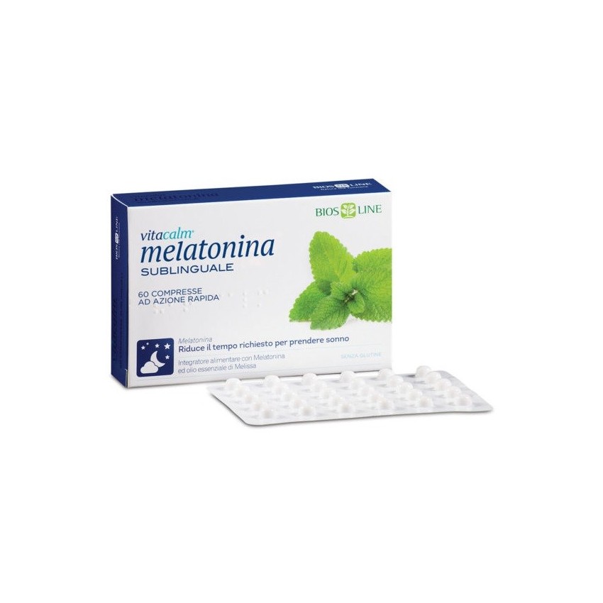  Vitacalm Melatonina 60cpr Subl