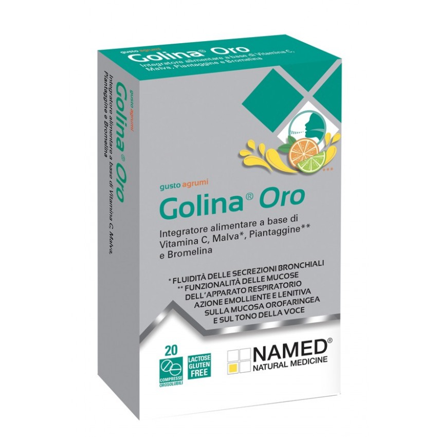 Named Golina Oro Agrumi 20cpr Orosol