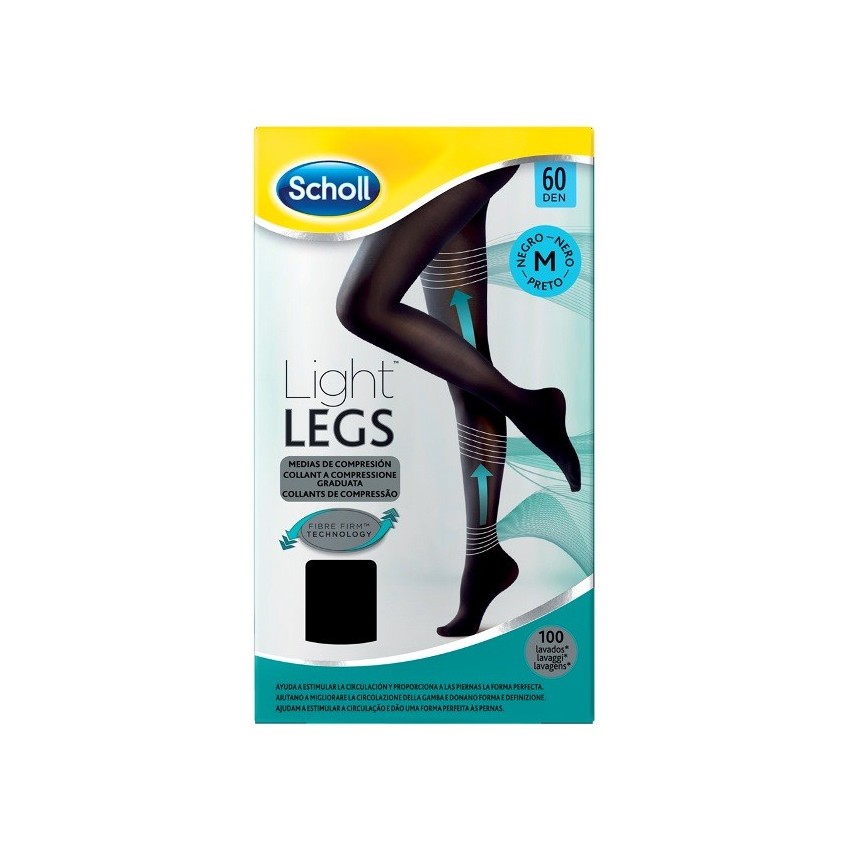 Scholl's Scholl Lightlegs60 Den M Nero