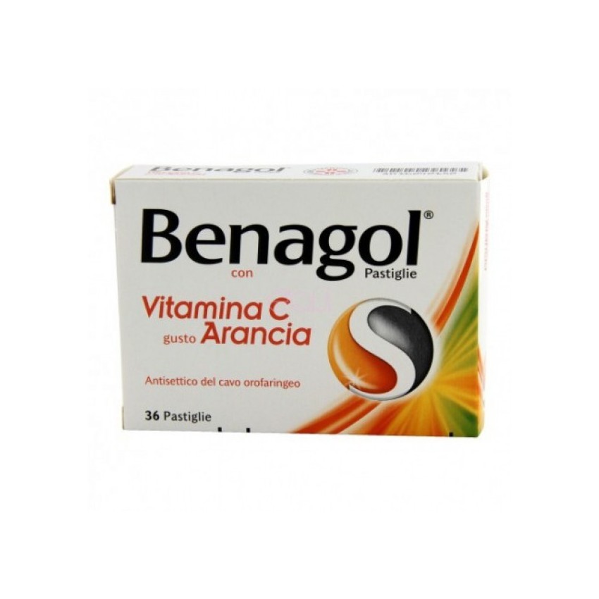 Benagol Benagol Vit C*36past Arancia