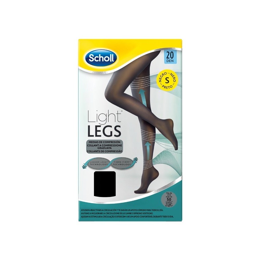 Scholl's Scholl Lightlegs20 Den S Nero