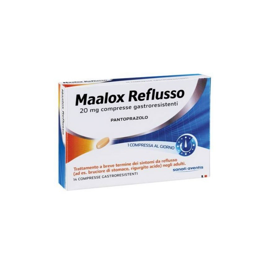 Maalox Maalox Reflusso*14cpr 20mg