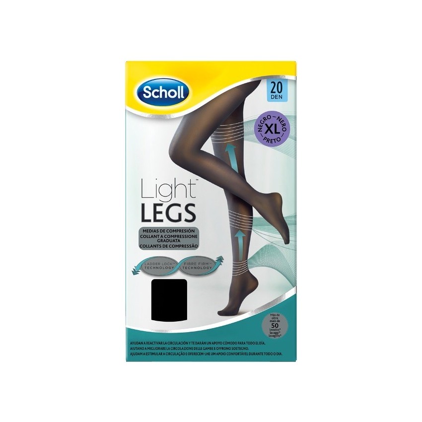 Scholl's Scholl Lightlegs20 Den Xl Nero