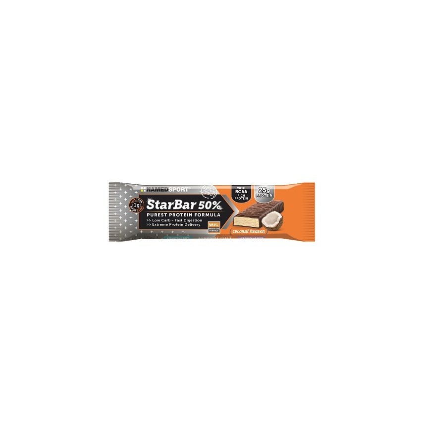 Named Starbar 50% Protein Coc He 50g